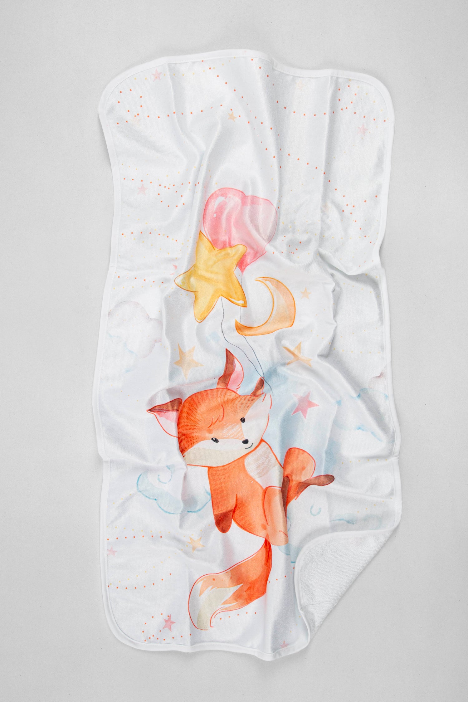 Happy Fox Towel