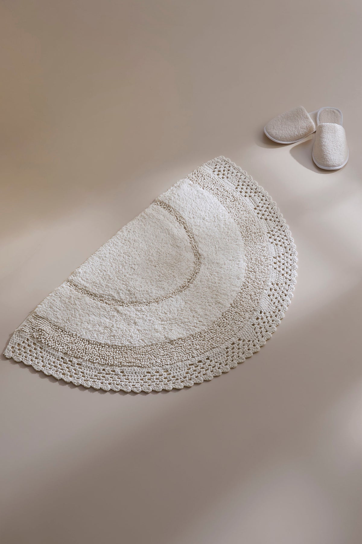 Moon Single Bath Mat 100% Cotton 50x80