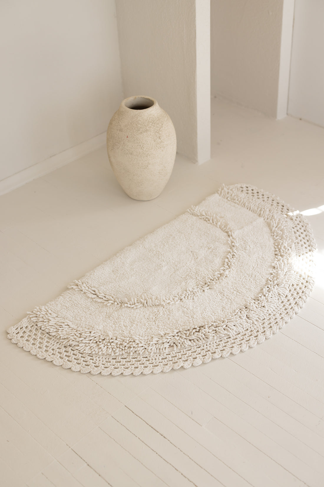 Moon Single Bath Mat 100% Cotton 50x80