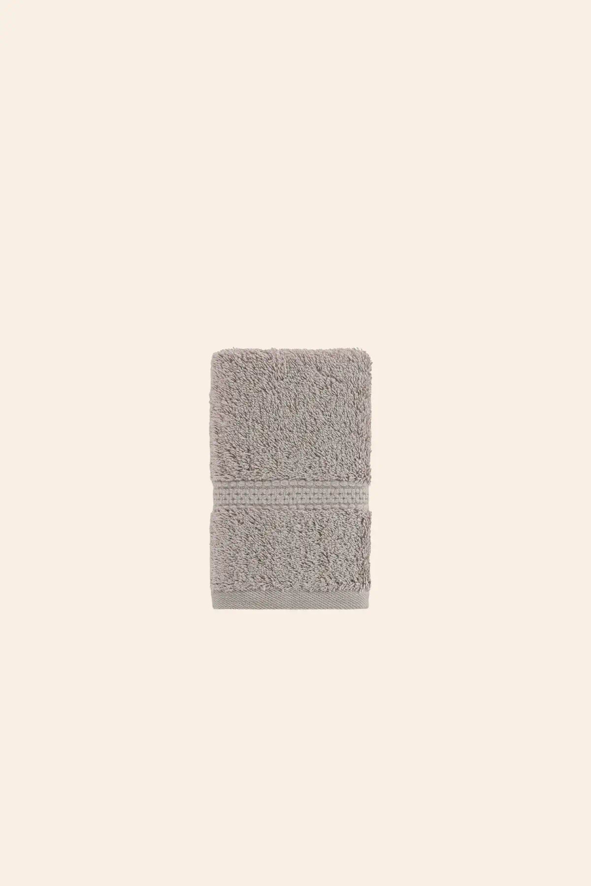 Mısır %100 Mısır Pamuğu  Havlu Seti Burnt Grey
