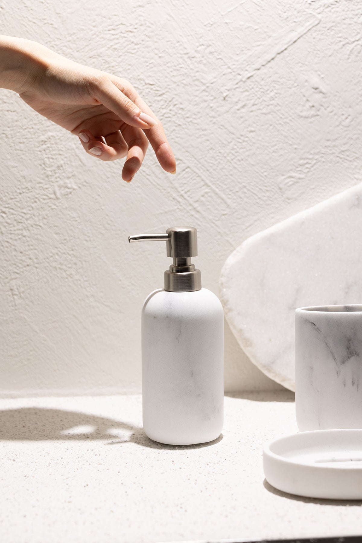 Marble Haze 5 Parça Banyo Seti