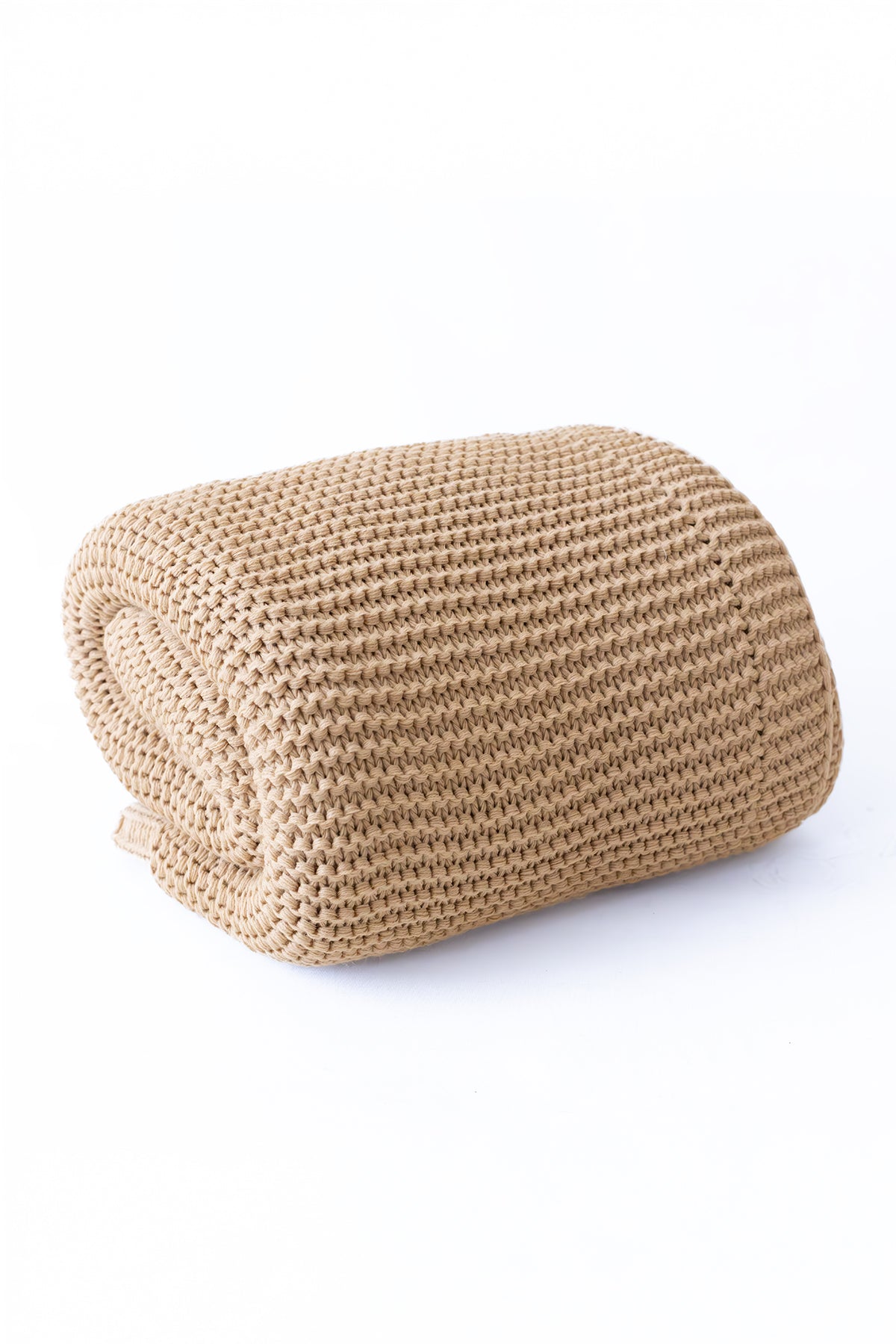 Amber Örme Battaniye 130x170 Bej