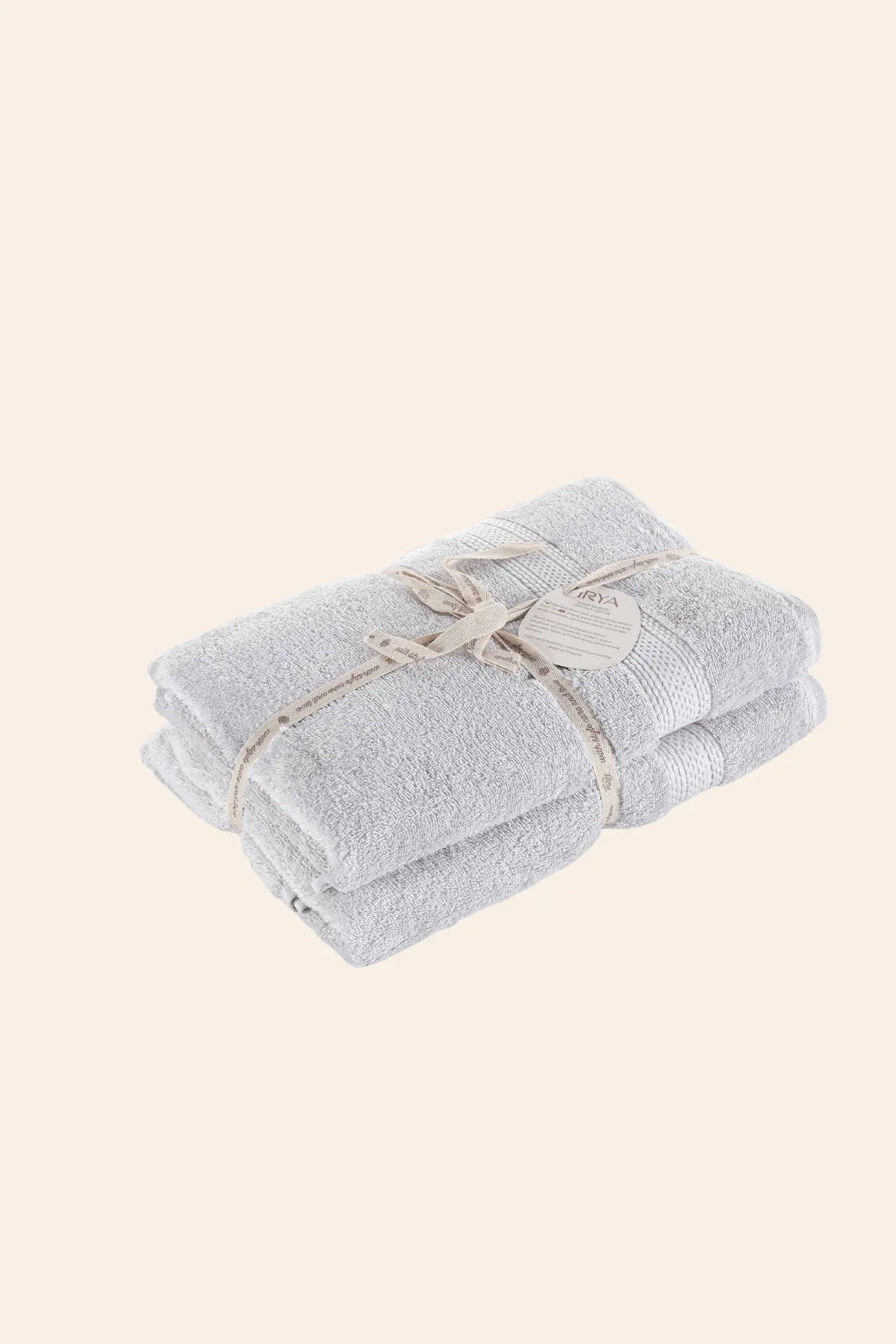 Mısır %100 Mısır Pamuğu  Havlu Seti Cool Grey
