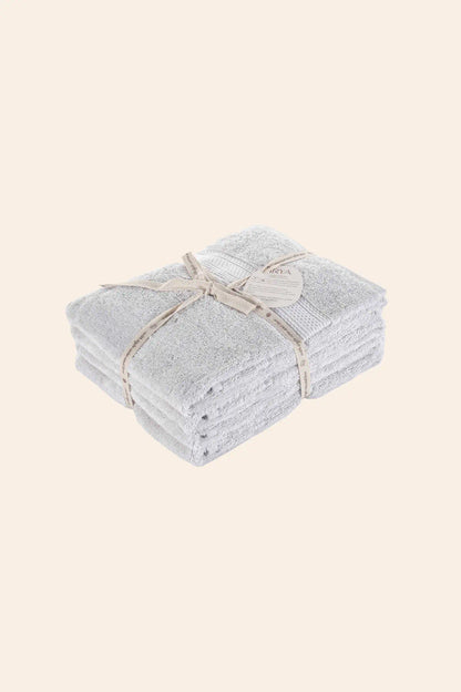 Mısır %100 Mısır Pamuğu  Havlu Seti Cool Grey