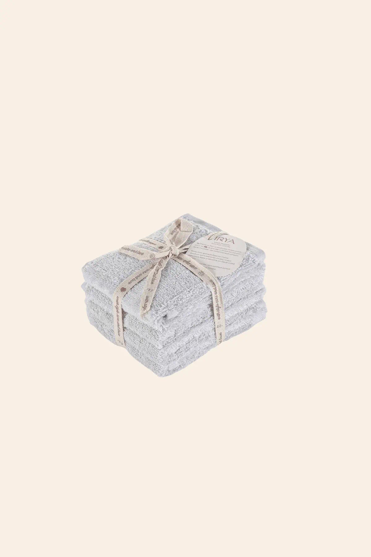Mısır %100 Mısır Pamuğu  Havlu Seti Cool Grey