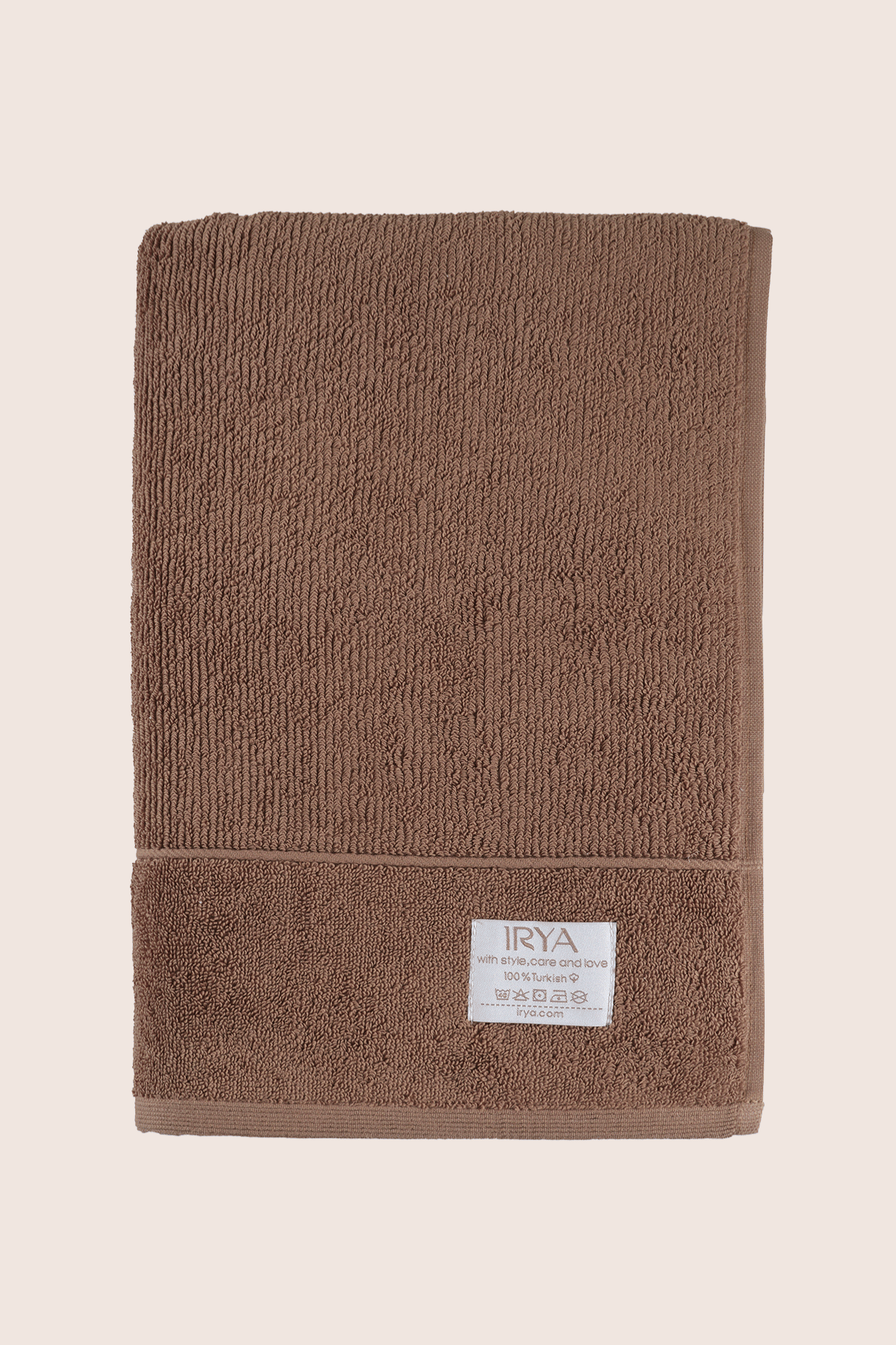 Solena Banyo Havlusu 70x140cm Kahve