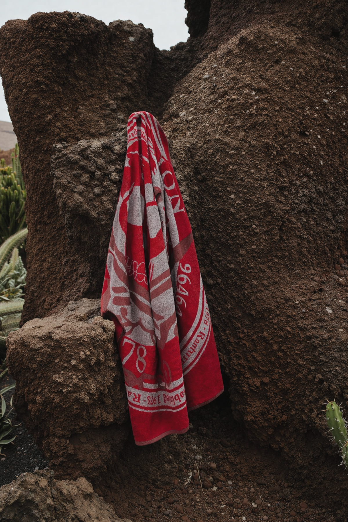 Sansibar Beach Towel Red 100x180