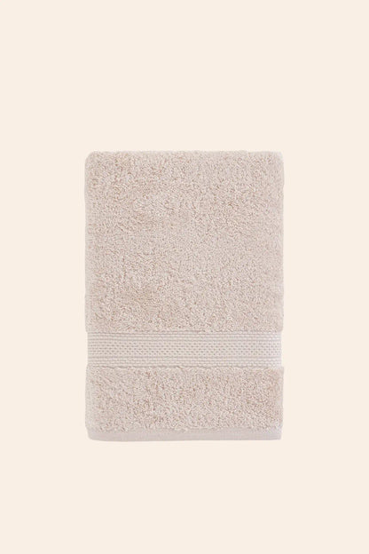 Mısır %100 Mısır Pamuğu  Havlu Seti Oyster Beige