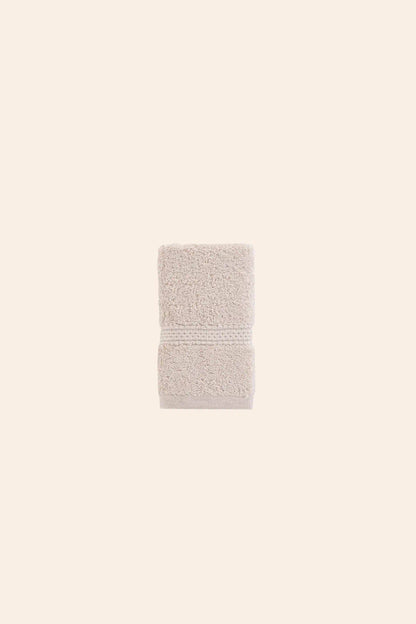 Mısır %100 Mısır Pamuğu  Havlu Seti Oyster Beige