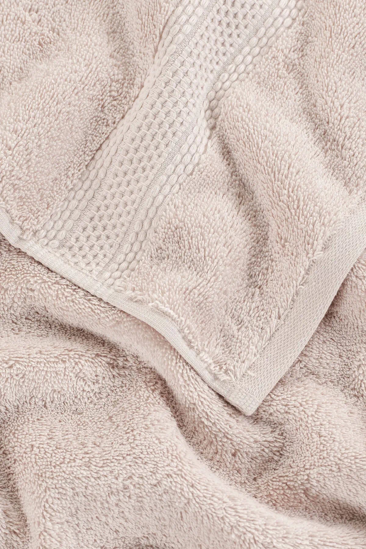 Mısır %100 Mısır Pamuğu  Havlu Seti Oyster Beige