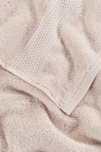 Mısır %100 Mısır Pamuğu  Havlu Seti Oyster Beige