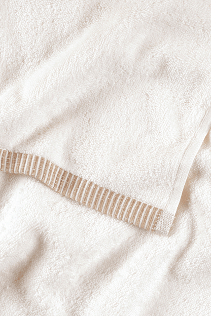 Marble %100 Pamuk Banyo Havlusu 70x140 cm Krem