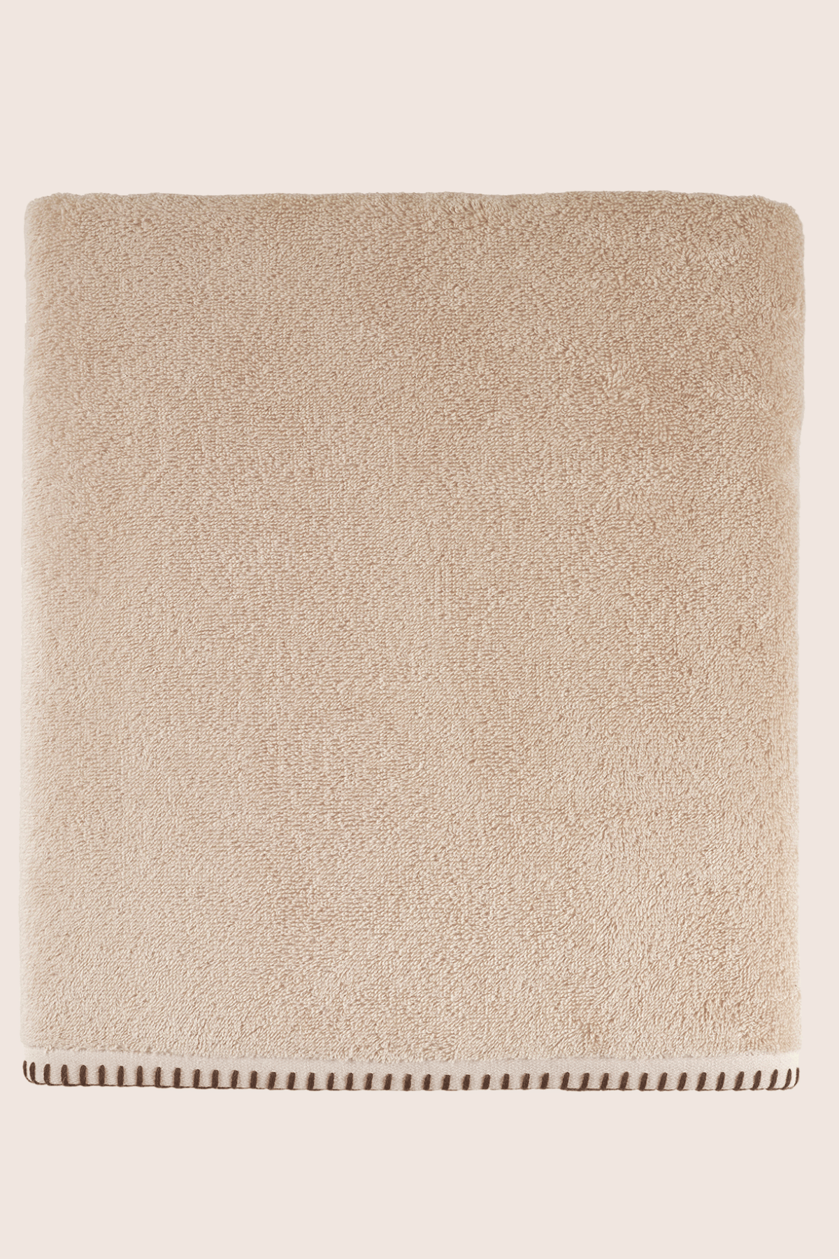 Shadow %100 Pamuk Banyo Havlusu 70x140 cm Bej