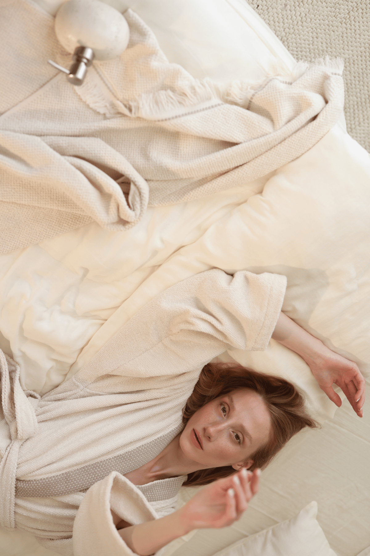 Travertine %100 Pamuk Banyo Havlusu 70x140 Açık Bej