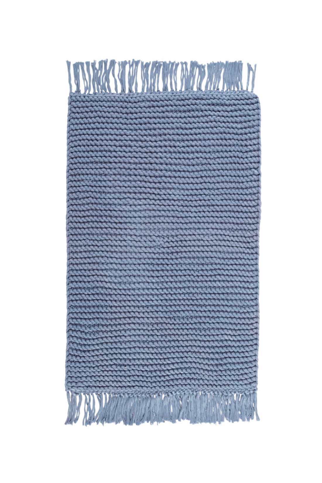 Lavish Single Bath Mat 100% Cotton 50x70 Blue