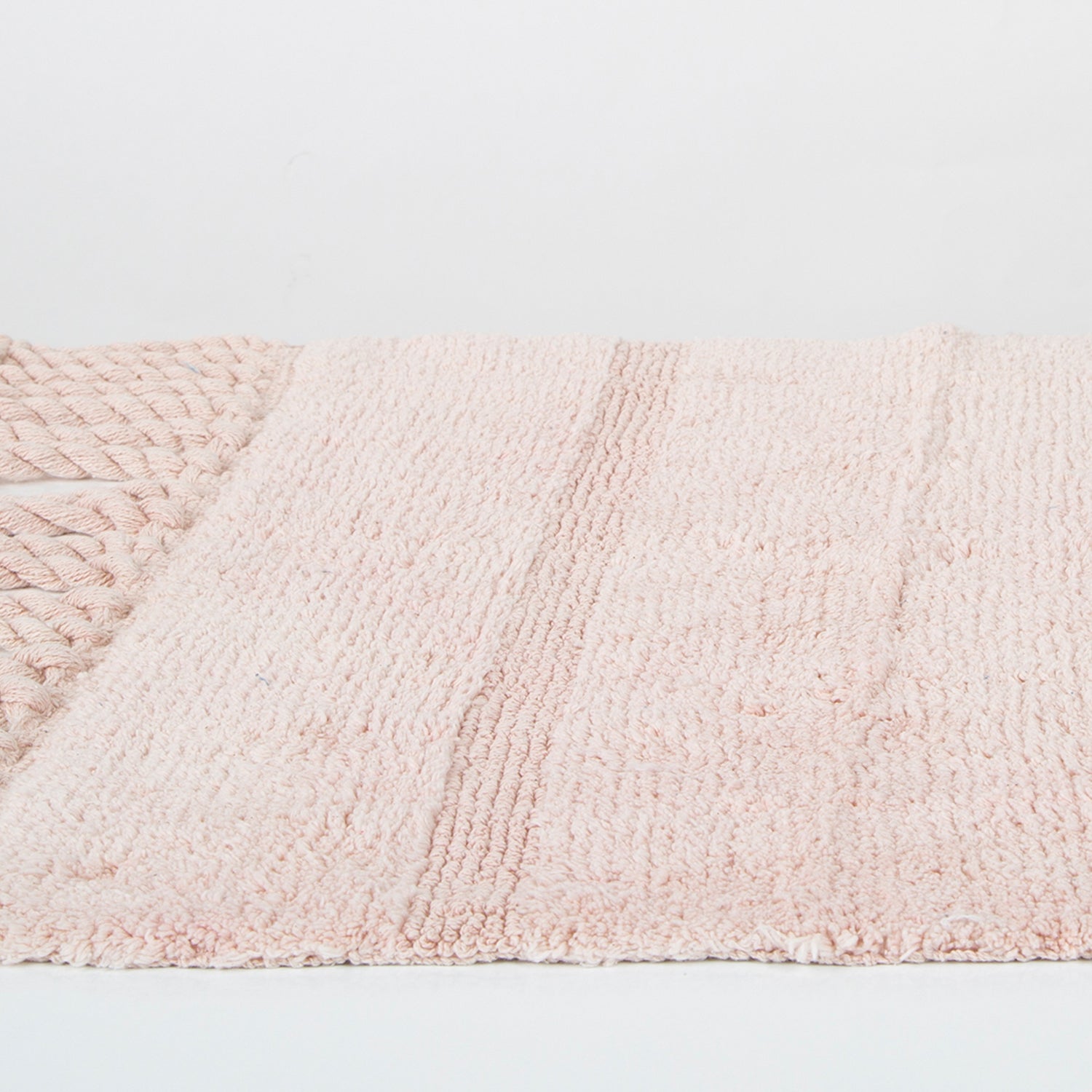 Paloma 2 Piece Bath Mat Set 100% Cotton 40x60 + 60x90 Pink