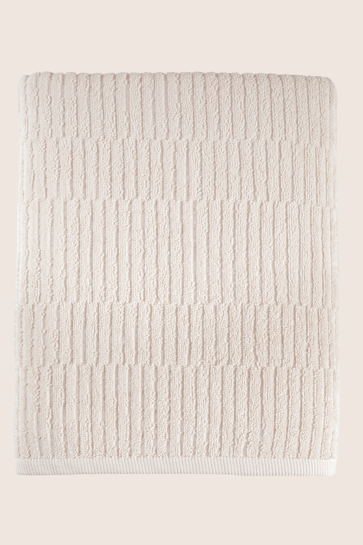 Earth Büyük Banyo Havlusu 90x150 cm Bej