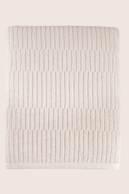 Earth Büyük Banyo Havlusu 90x150 cm Bej