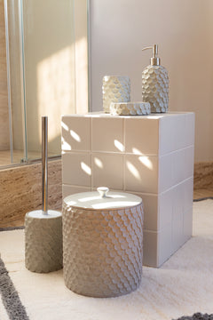 Lindy 5 Parça Banyo Seti Gri