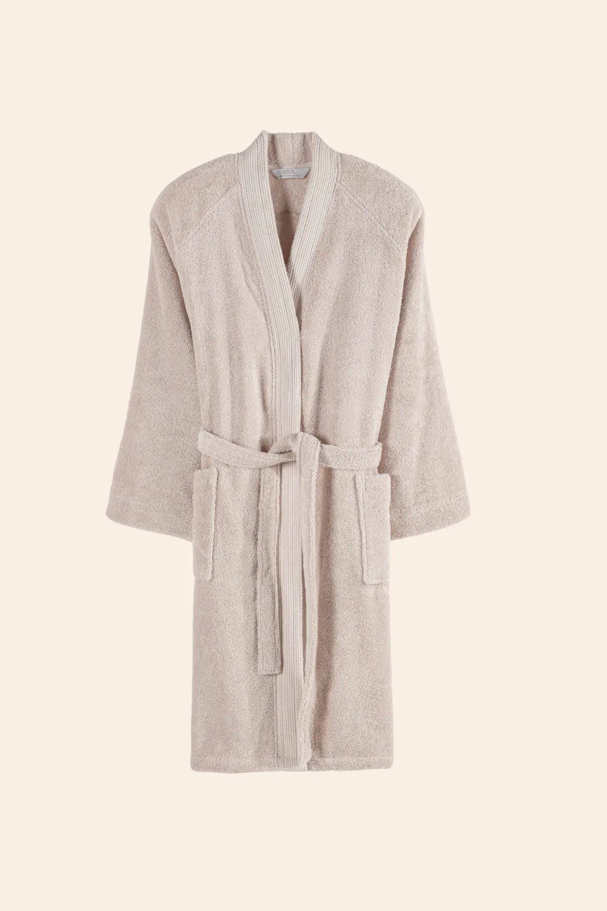 Mısır  %100 Pamuk Kadın Bornoz Oyster Beige