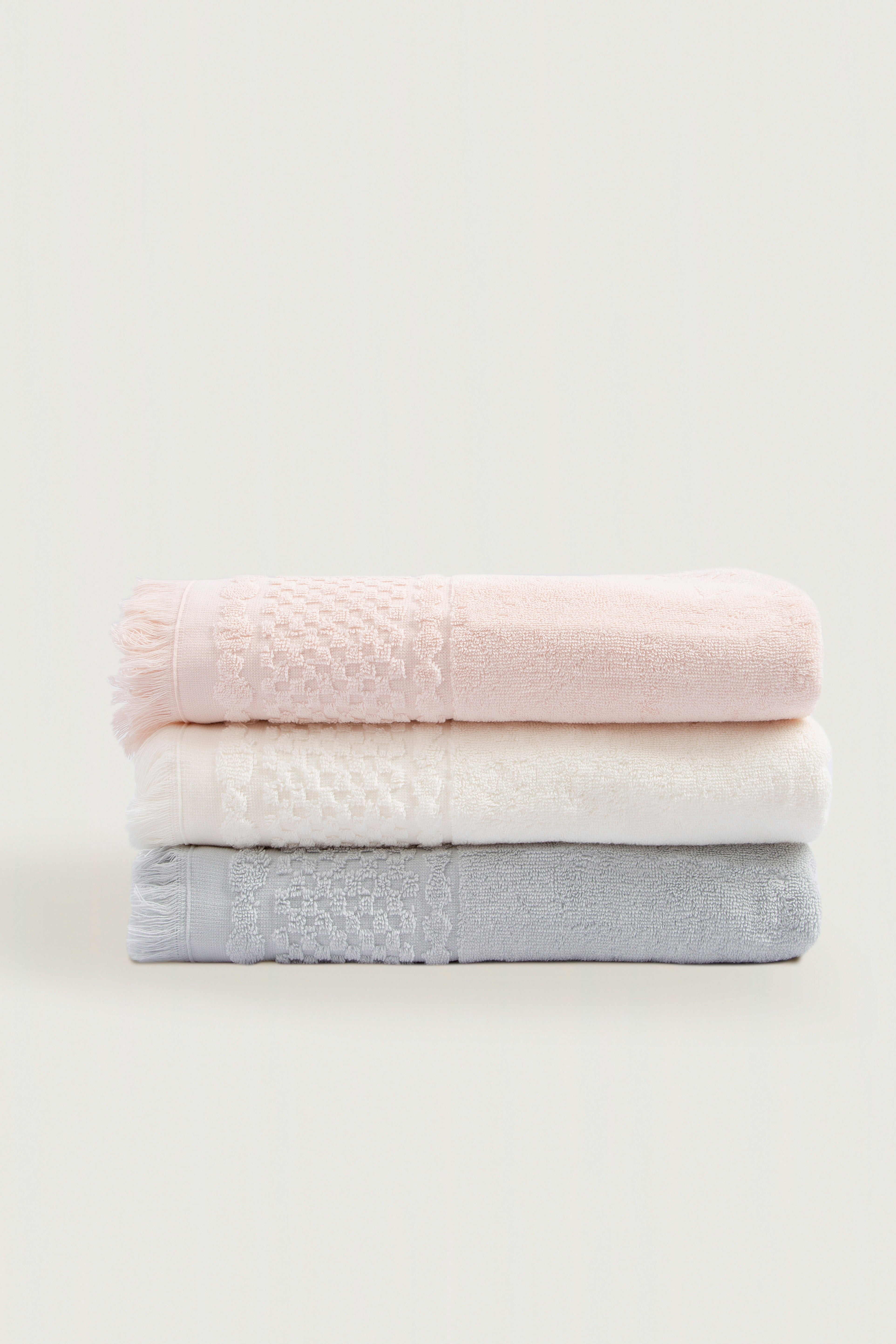 Rosima Banyo Havlusu 90x150 cm Pembe