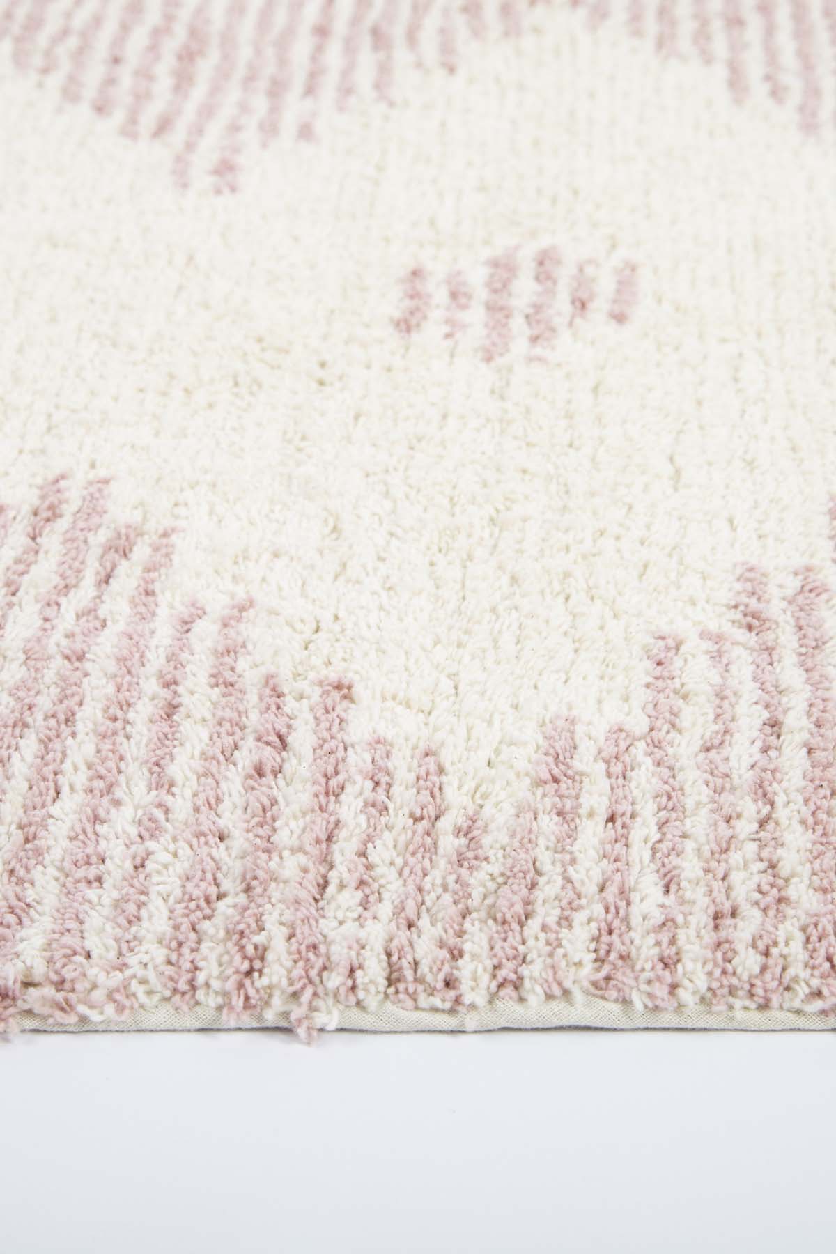 Mistic 2’li Takım Banyo Paspası %100 Pamuk 40x60 + 60x90 Pembe