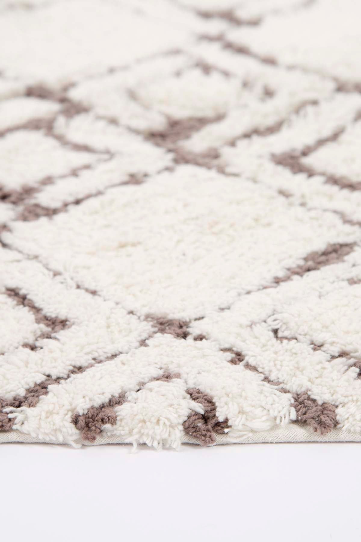 Cava 2 Piece Bath Mat Set 100% Cotton 40x60 + 60x90 Brown