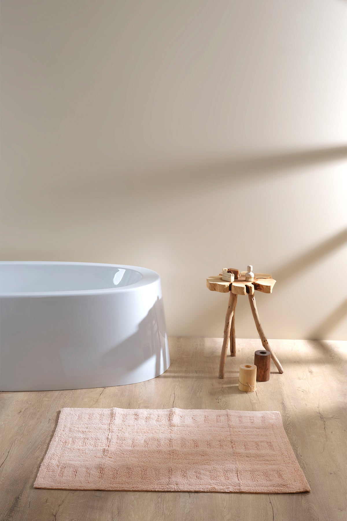 Togo Tekli Banyo Paspası %100 Pamuk 70x110 Somon