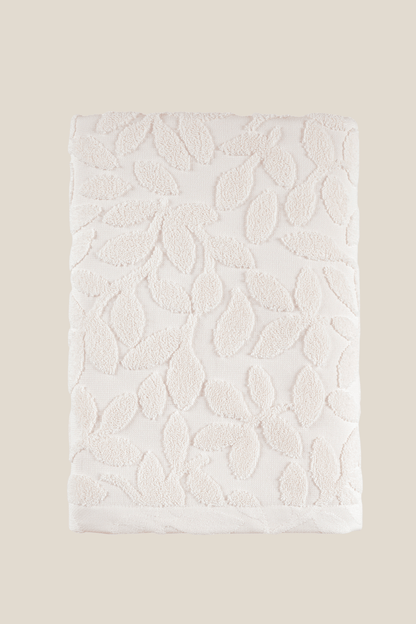 Allesi %100 Pamuk Banyo Havlusu 70x140cm Ekru