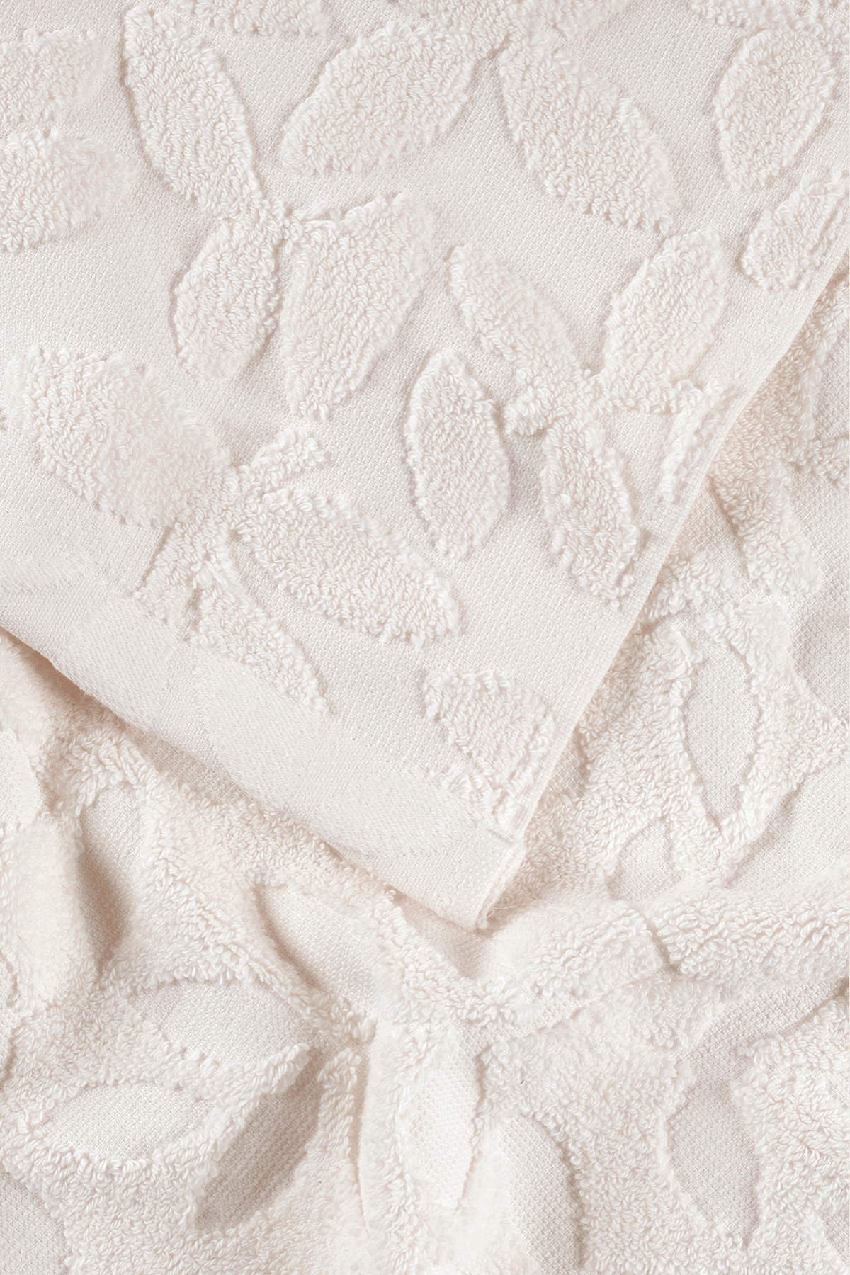 Allesi %100 Pamuk Banyo Havlusu 70x140cm Ekru