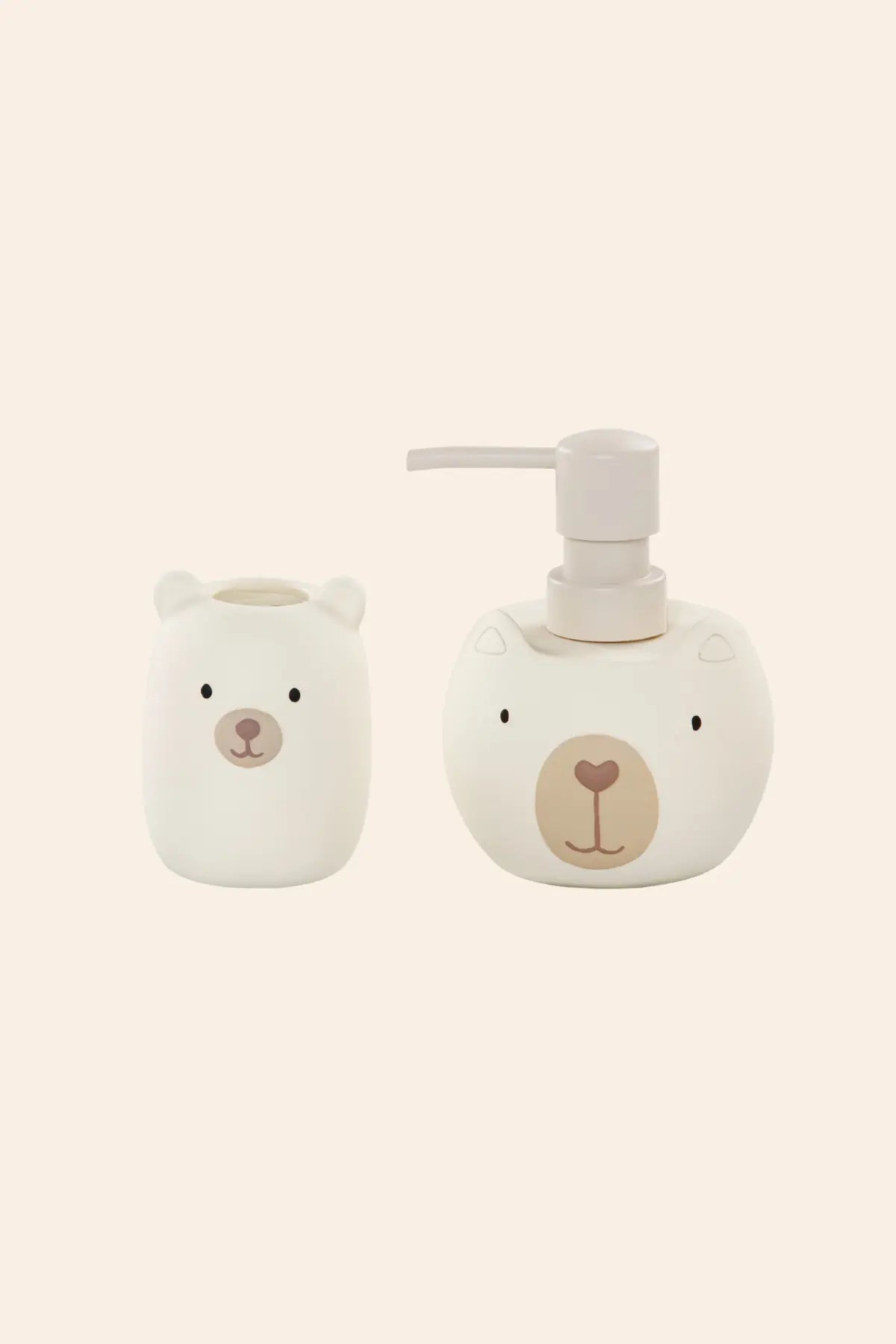 Bear 2 Parça Çocuk Banyo Aksesuar Seti