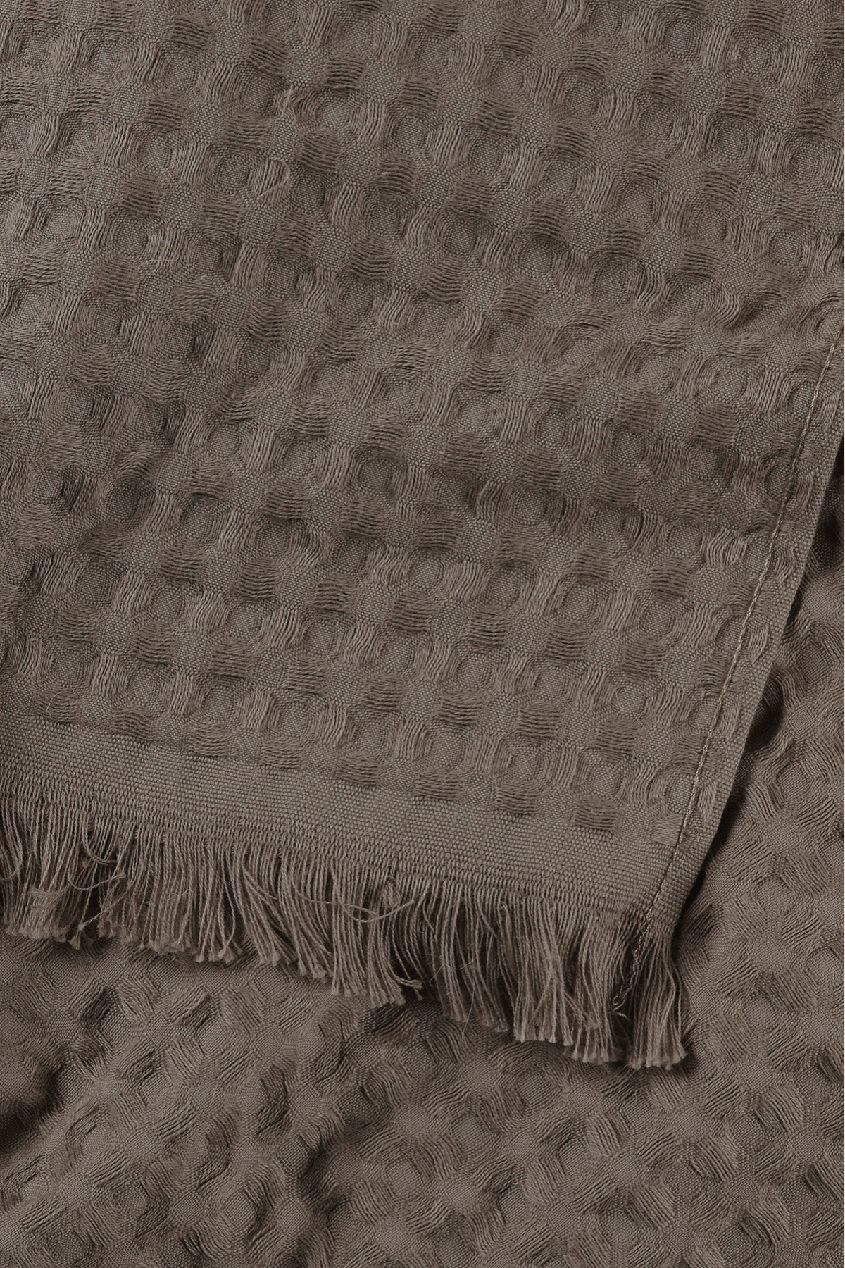 Aura Waffle Havlu Gri 50X100