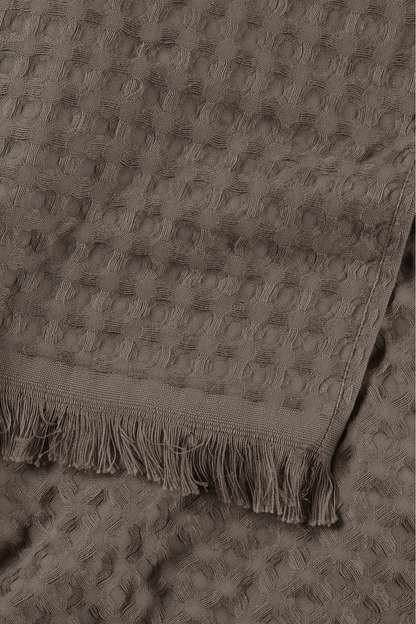 Aura Waffle Havlu Gri 50X100