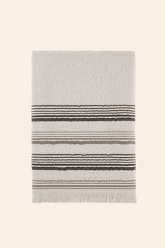 New Derin Bambu Banyo Havlusu 80x150 cm Vanilla Linen