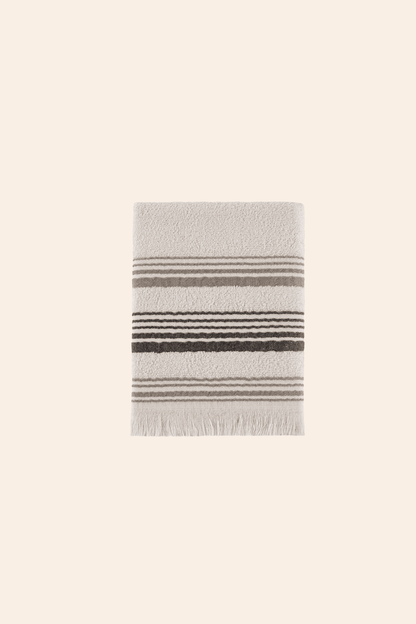 New Derin Bambu Yüz Havlusu 50x90 cm Vanilla Linen