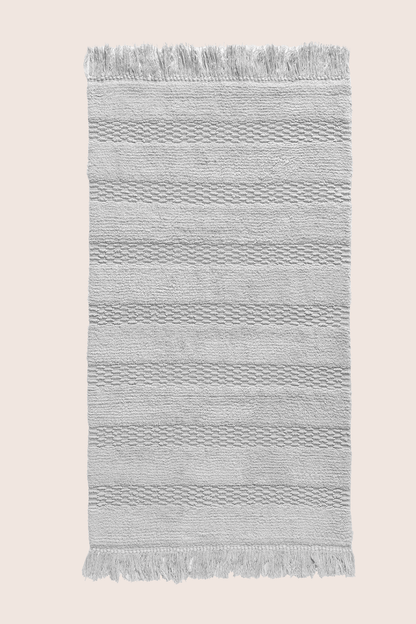 Lampetie | Balena Tekli Banyo Paspası 70x120 Gri