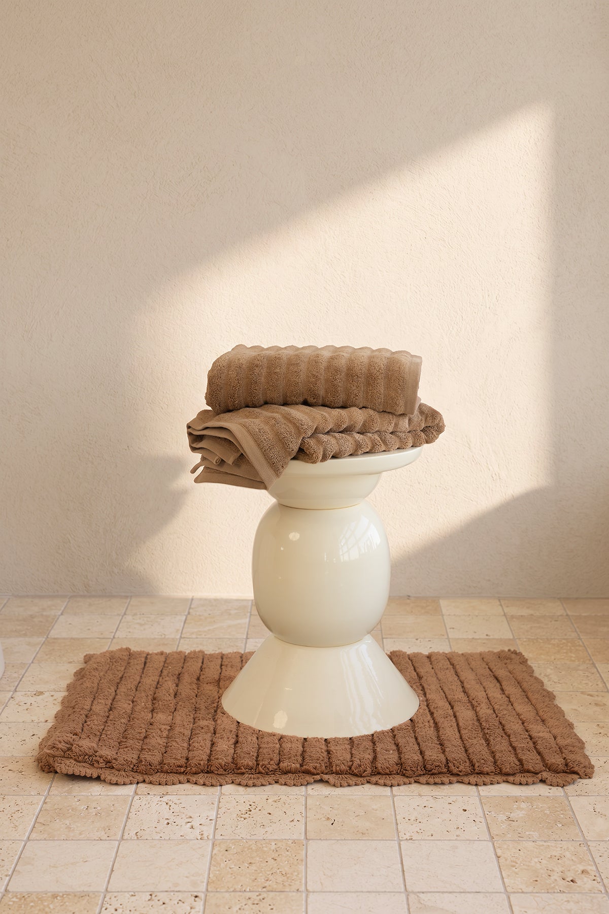 Arora %100 Pamuk  Havlu Seti Warm Clay