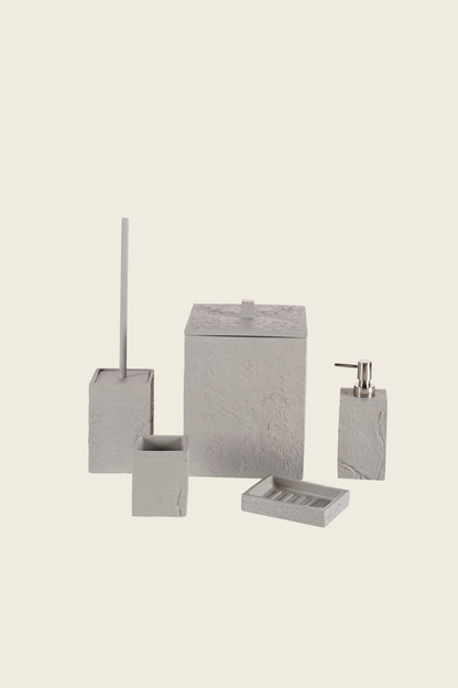Terra 5 Parça Banyo Seti Gri