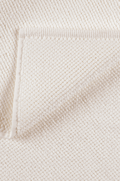 Velluna Tekli Havlu Banyo Paspası 50x80 cm Ekru