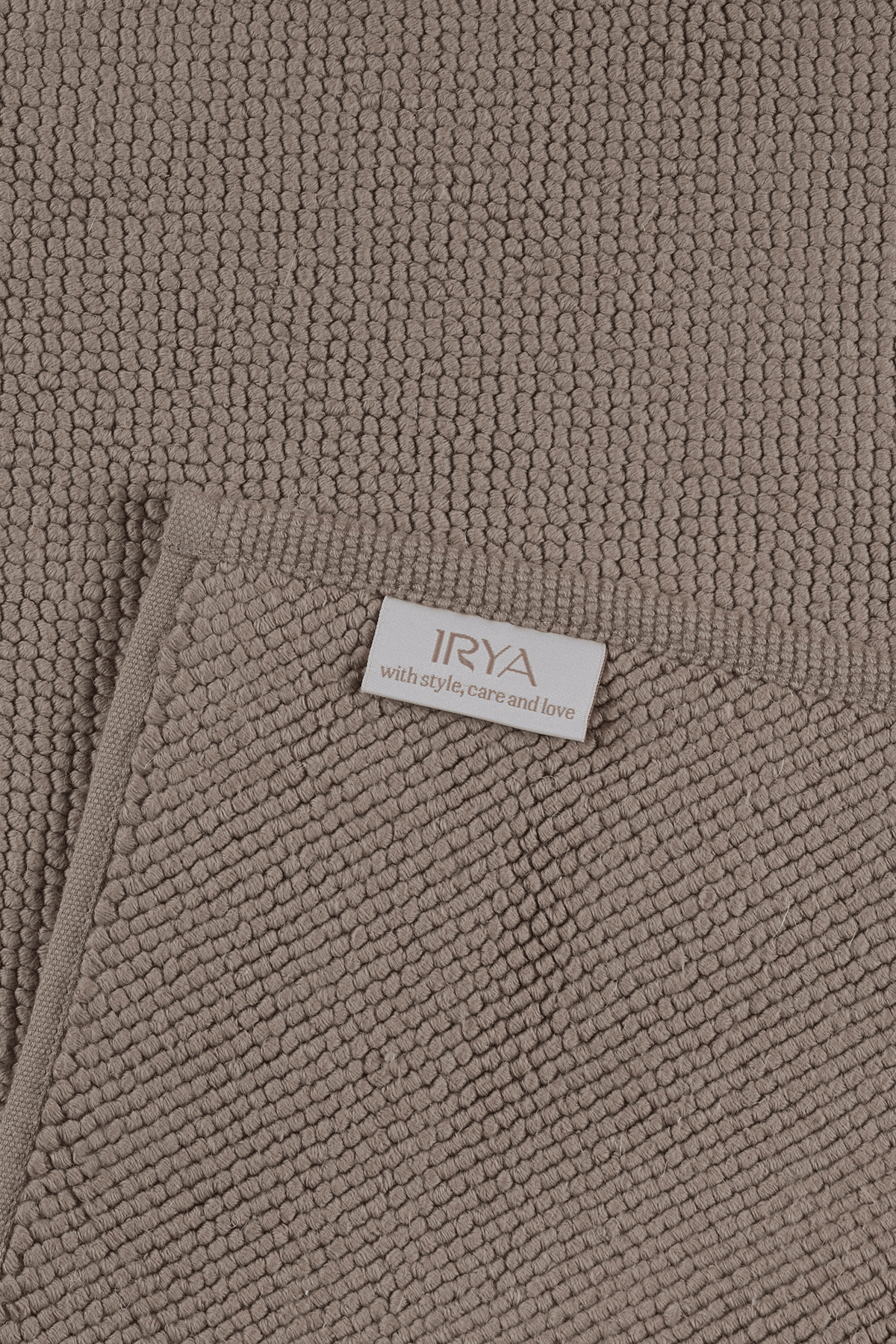 Velluna Tekli Havlu Banyo Paspası 50x80 cm Gri