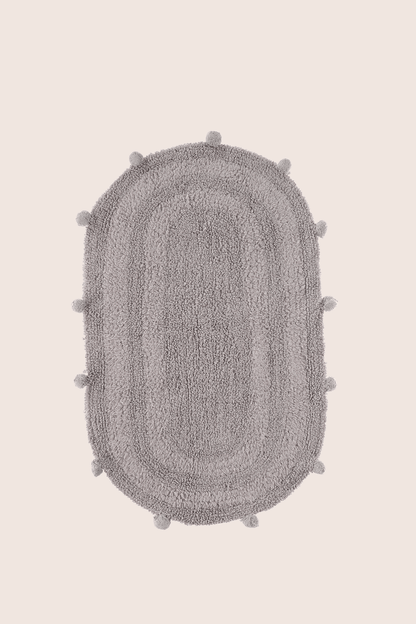 Lampetie | Eris Tekli Banyo Paspası 50x80 Gri