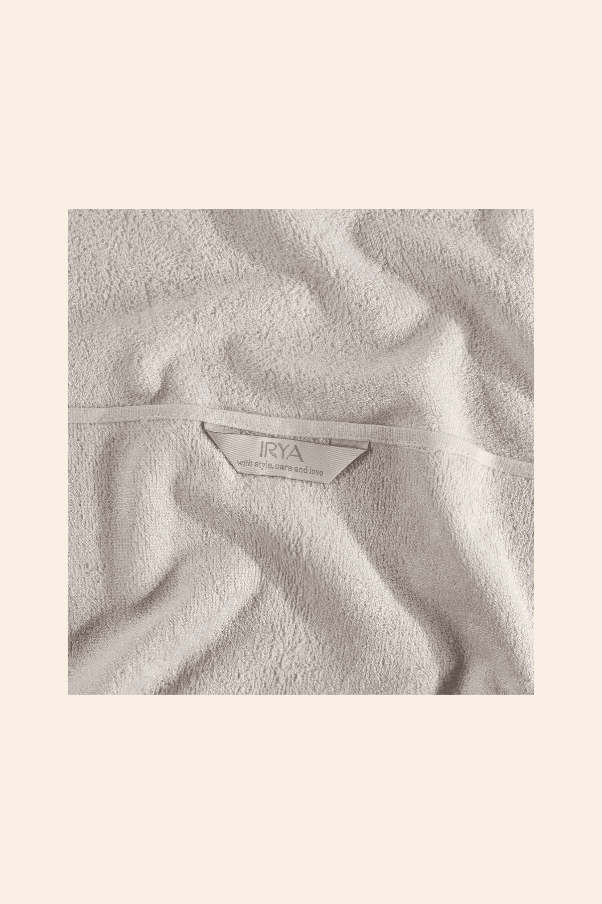 New Derin Bambu Yüz Havlusu 50x90 cm Vanilla Linen