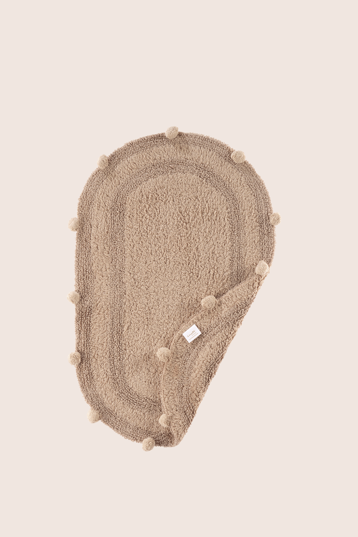 Lampetie | Eris Tekli Banyo Paspası 50x80 Kahverengi