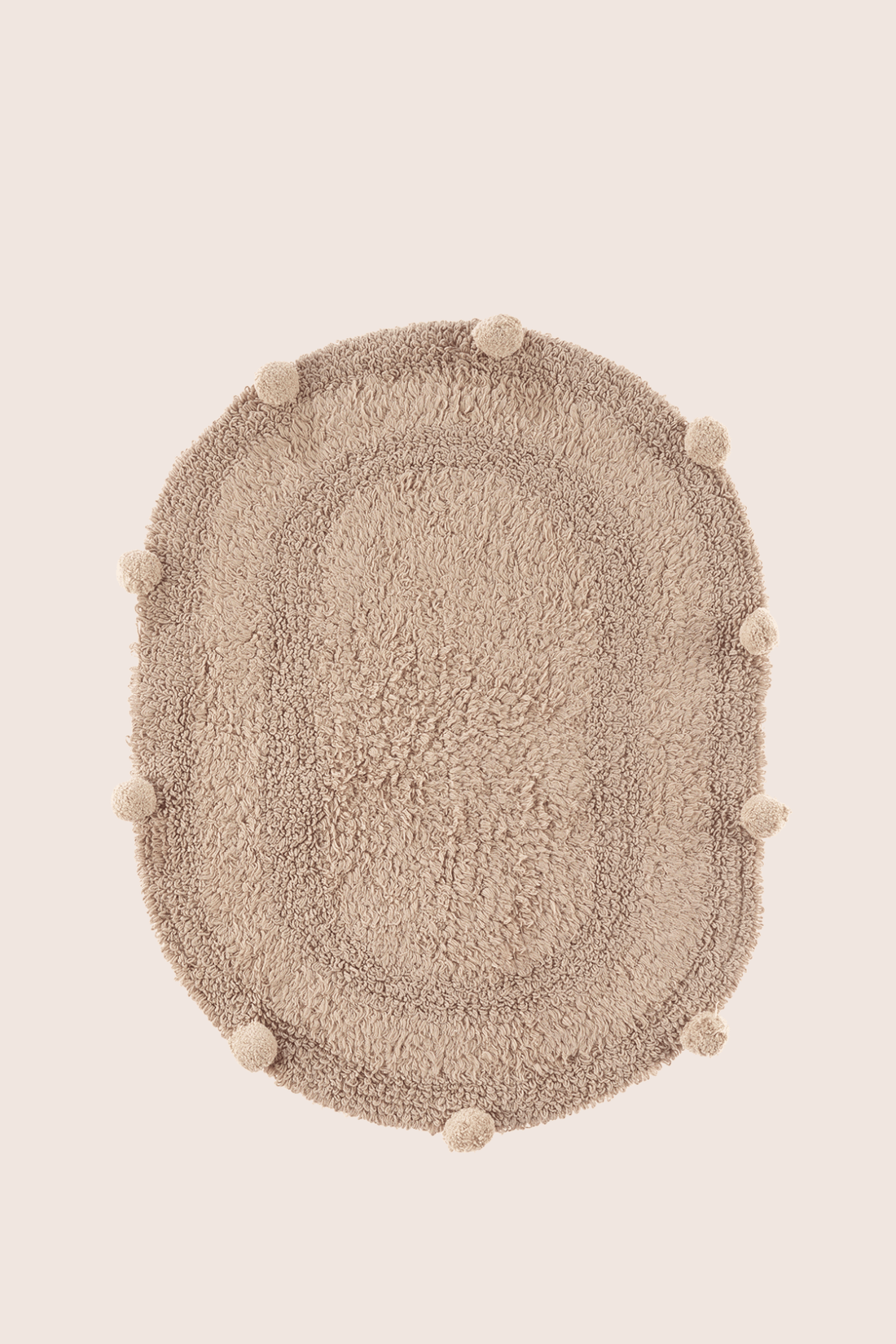 Lampetie | Eris Tekli Banyo Paspası  45x60 Kahverengi