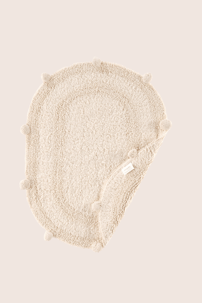 Lampetie | Eris Tekli Banyo Paspası  45x60 Bej