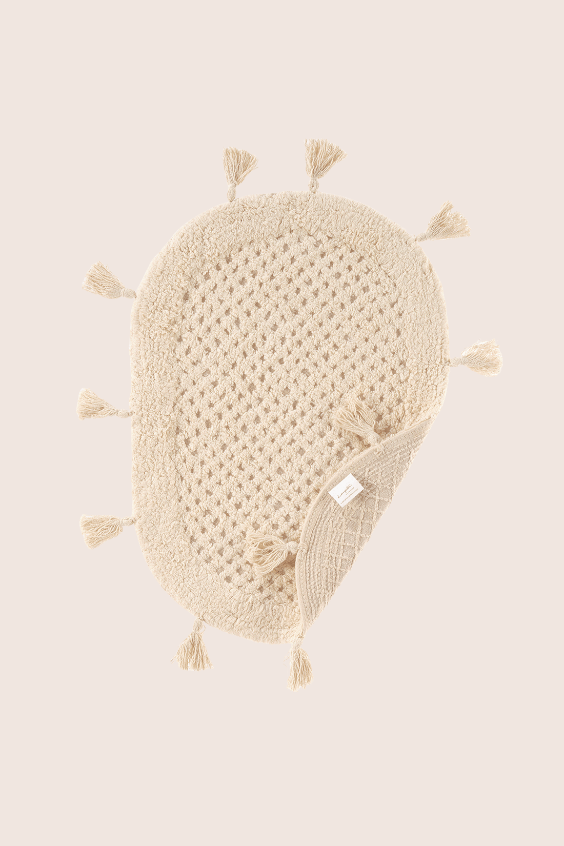 Lampetie | Elora Tekli Banyo Paspası  40x60 Bej