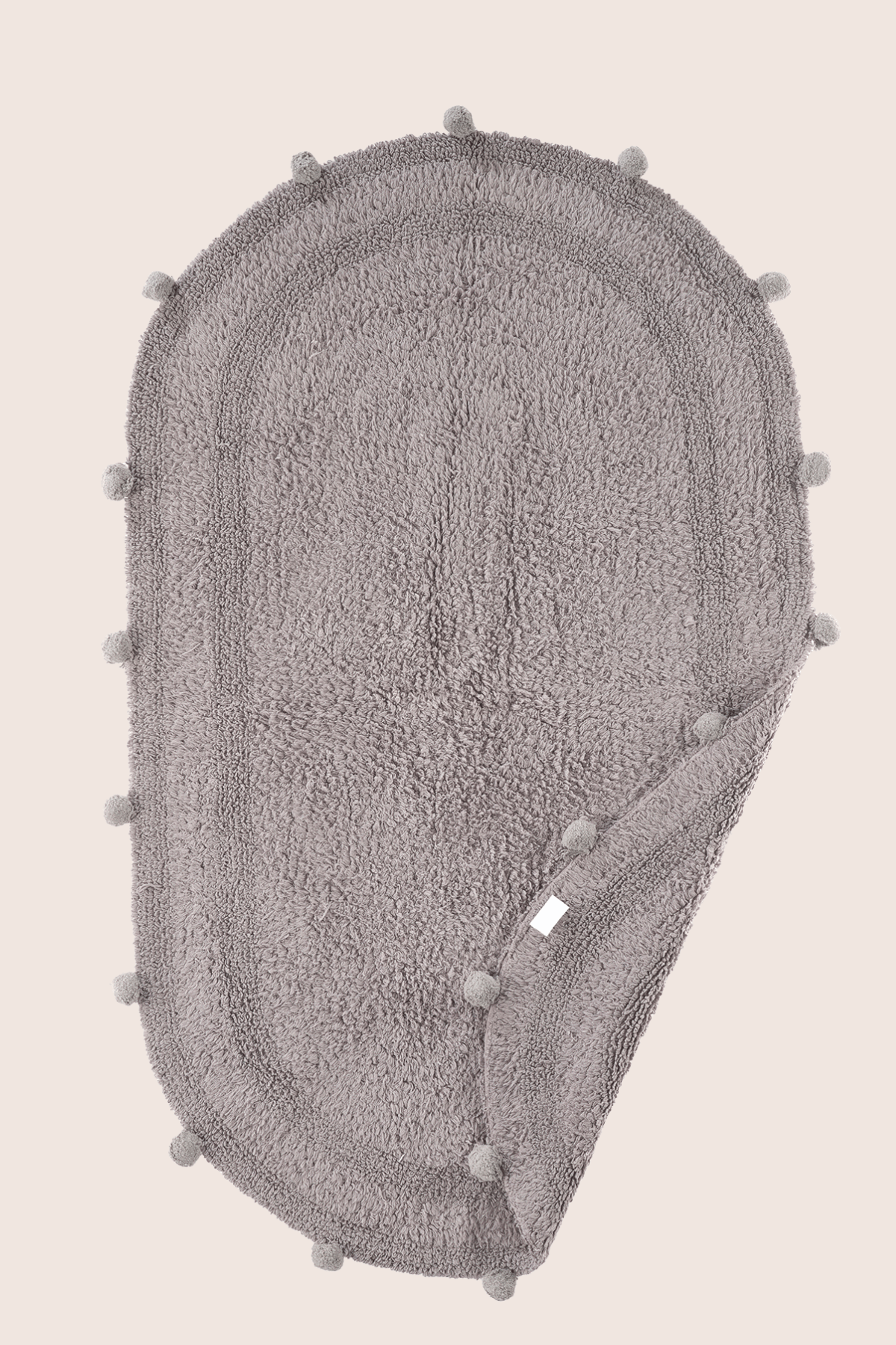 Lampetie | Eris Tekli Banyo Paspası 70x120 Gri