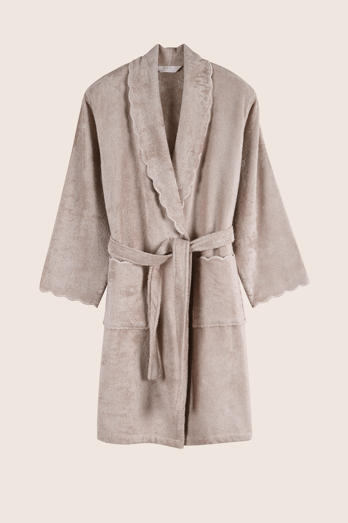 Lindy Bambu Kadın Bornoz Bej