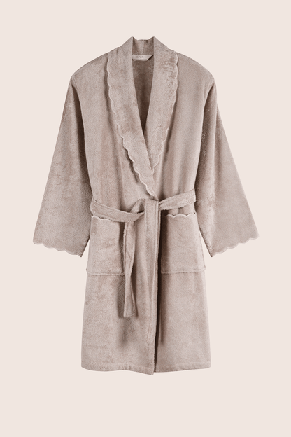 Lindy Bambu Kadın Bornoz Bej