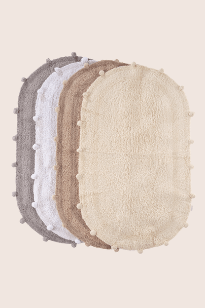 Lampetie | Eris Tekli Banyo Paspası 70x120 Kahvarengi